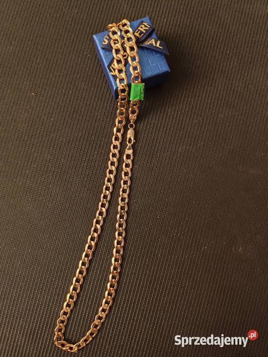 Złoty łańcuszek splot Pancerka złoto Skarżysko-Kamienna