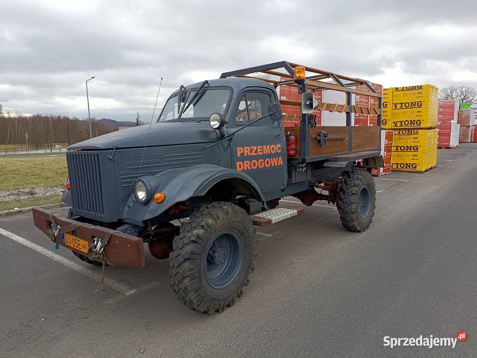 GAZ 63 1961r zabytek zabytkowy 4x4 4wd maz kraz napęd 4x4 dolnośląskie Pasiecznik