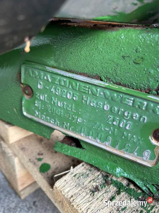 Rozsiewacz Amazone AZM 2500L Strzelce Opolskie