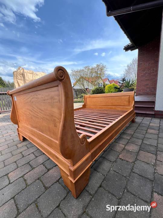Piekne Dębowe łóżko materac 2 szafki nocne Katowice