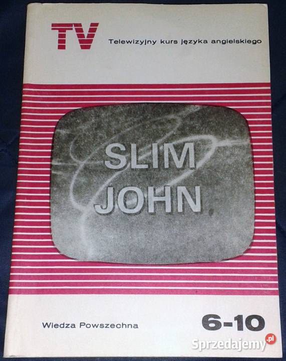 Slim John Telewizyjny kurs języka angielskiego Książki i Podręczniki Chełm