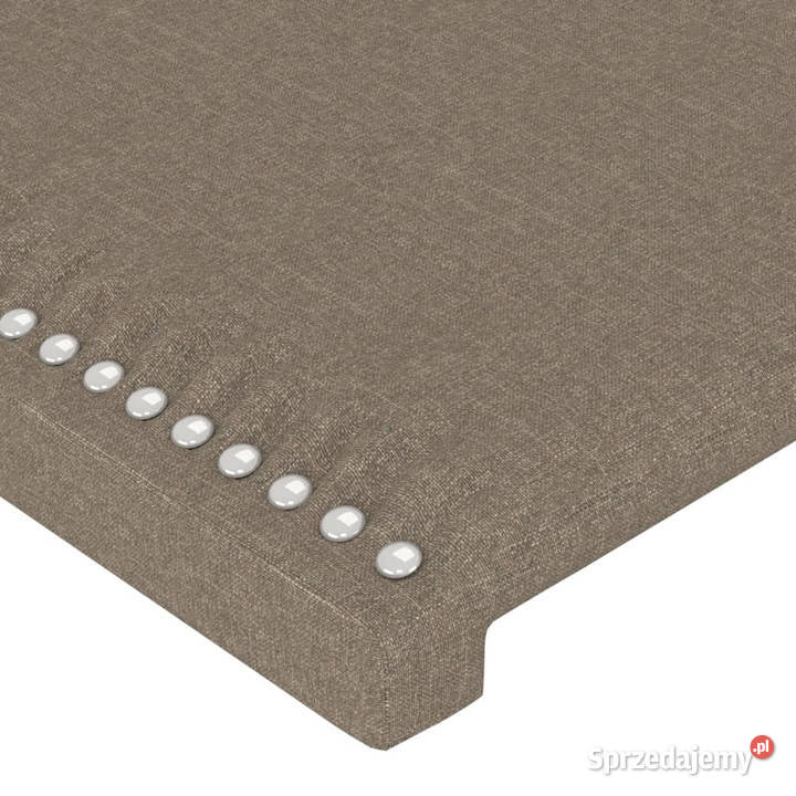 Zagłówek do łóżka z LED taupe 100x5x118128 Warszawa