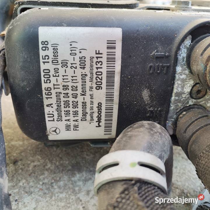 Webasto thermo top Evo 9020131F diesel Gubin