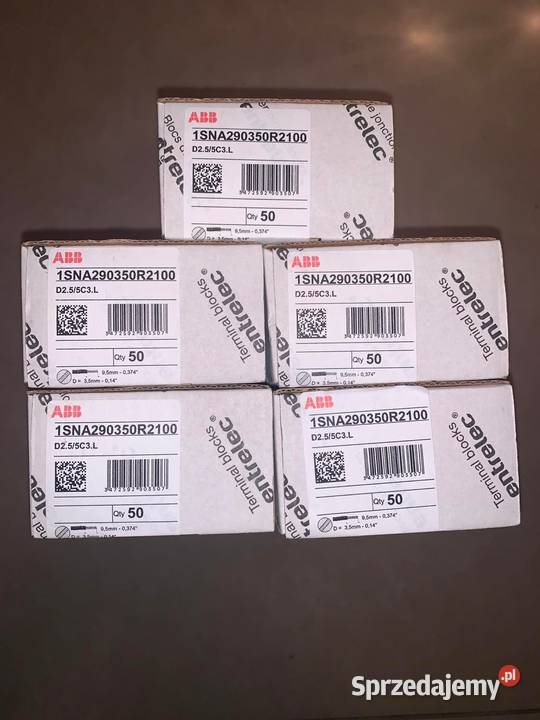 Blok zaciskowy Entrelec 1SNA290350R2100 x 50 Warszawa