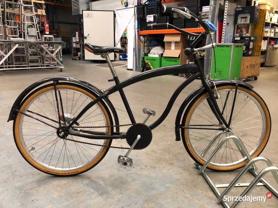 Rower czarny CRUISER ELECTRA miejski 26 czarny Głogów