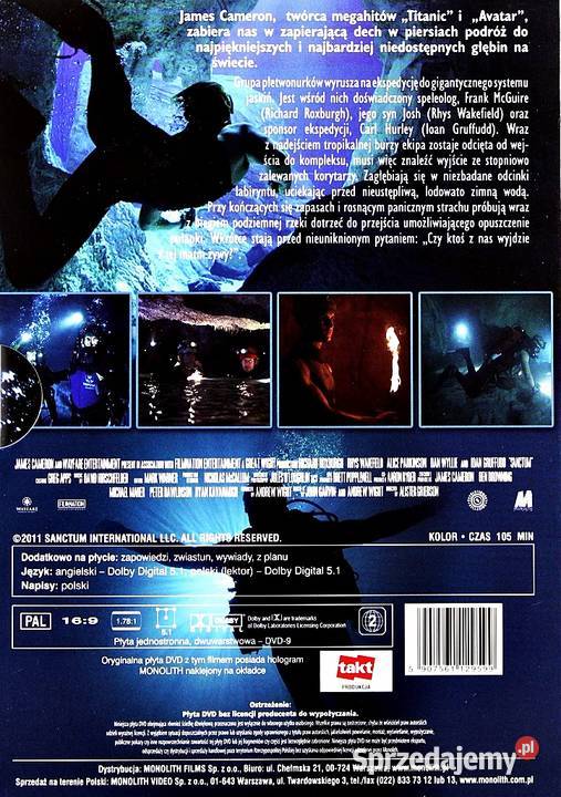 SANCTUM EDYCJA PUDEŁKOWA Filmy Kalisz