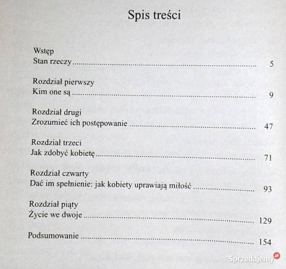 Co mężczyźni chcą wiedzieć o kobietach ML de Chełm sprzedam