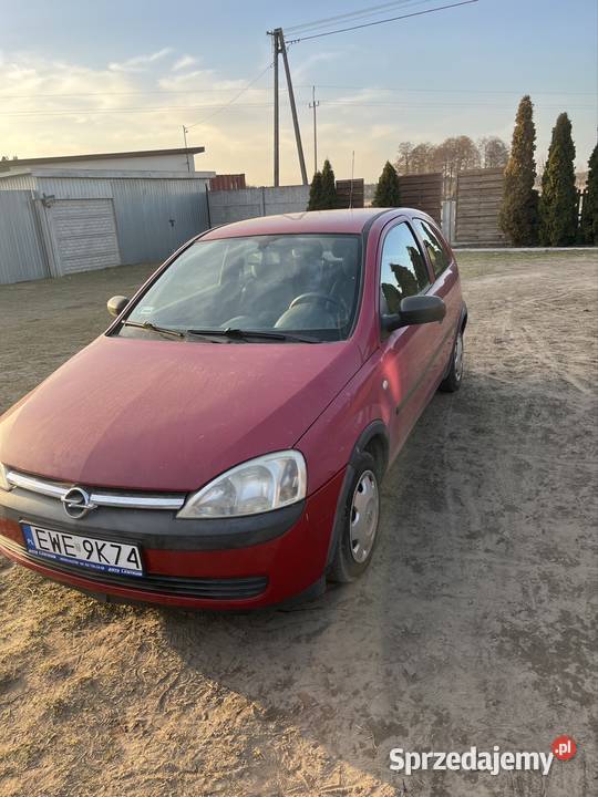 Opel Corsa 10 2002 121000km wielkopolskie Czajków