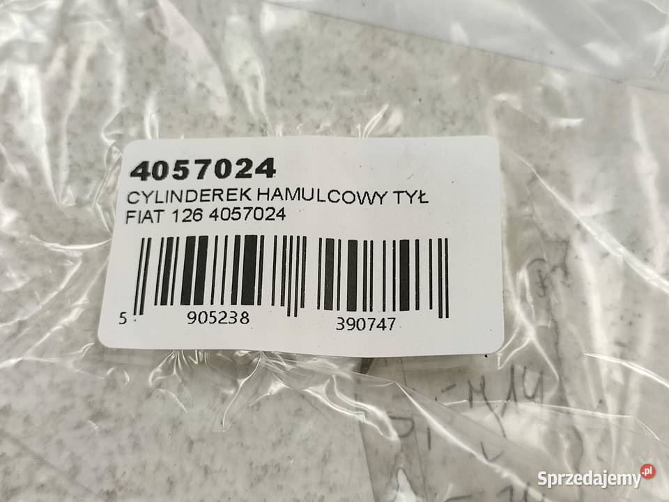 CYLINDEREK HAMULCOWY TYŁ FIAT 126 19872000 NOWY lubelskie