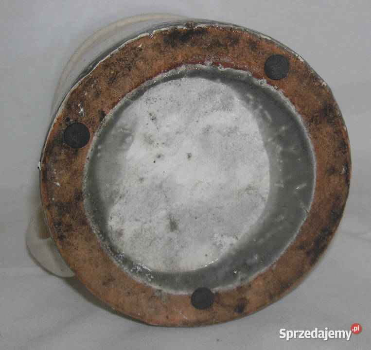 dzbanek ceramiczny z ptaszkiem rękodziełoMD Bartków