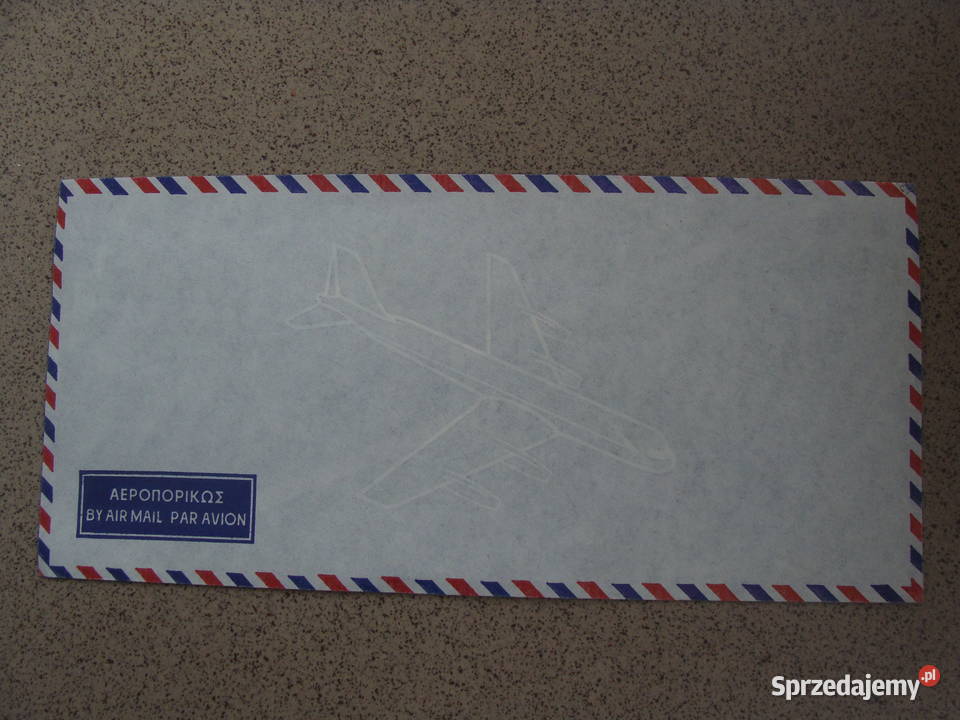 Koperta lotnicza kolekcjonerska wielkopolskie Poznań sprzedam