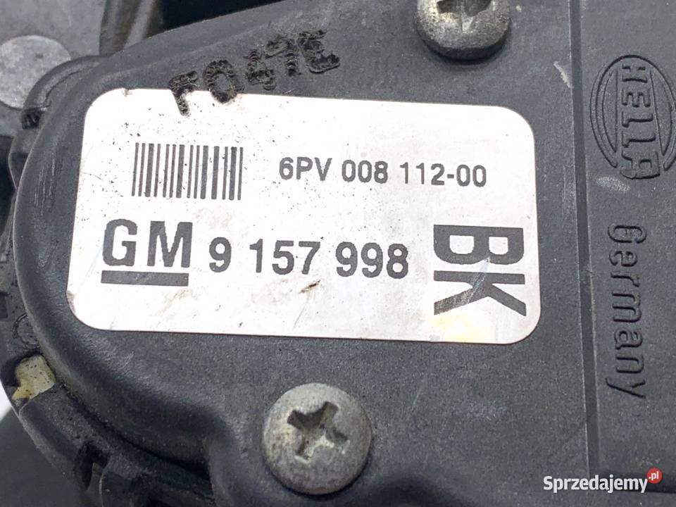 POTENCJOMETR GAZU OPEL ASTRA H 9157998BK 13 90 podkarpackie sprzedam