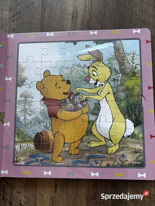 Kubuś i przyjaciele książeczka z puzzlami twarda