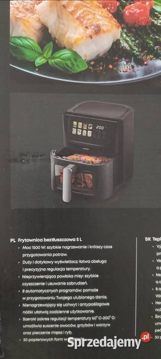 HOFEN EXPERT 1500 W frytownica beztłuszczowa 5 L warmińsko-mazurskie Ełk