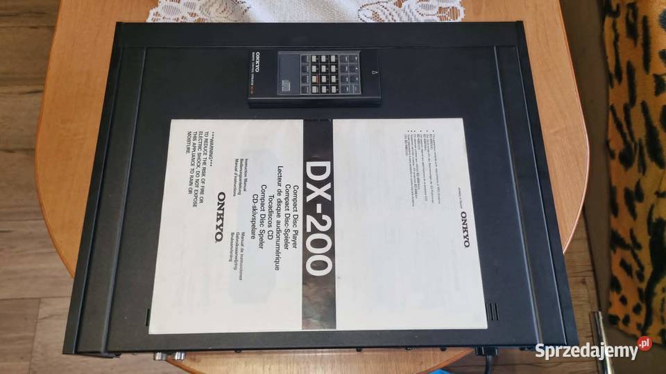 Wybitny odtwarzacz CD Onkyo Integra DX200 z Warta