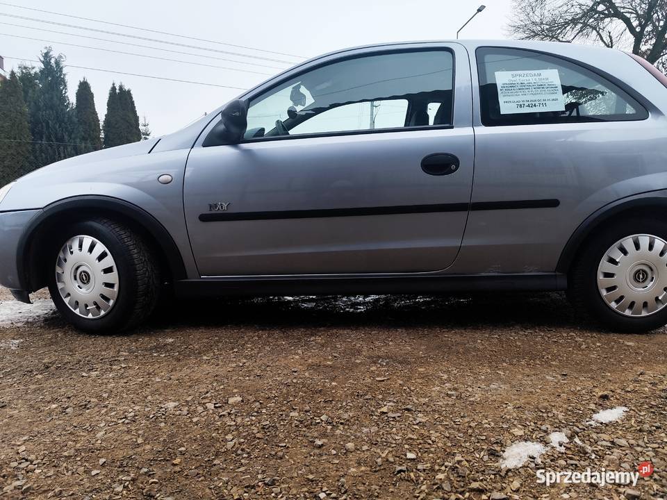 Opel Corsa 10 Wspomaganie Klima 2 kpl kół jedna łódzkie Krzemieniewice