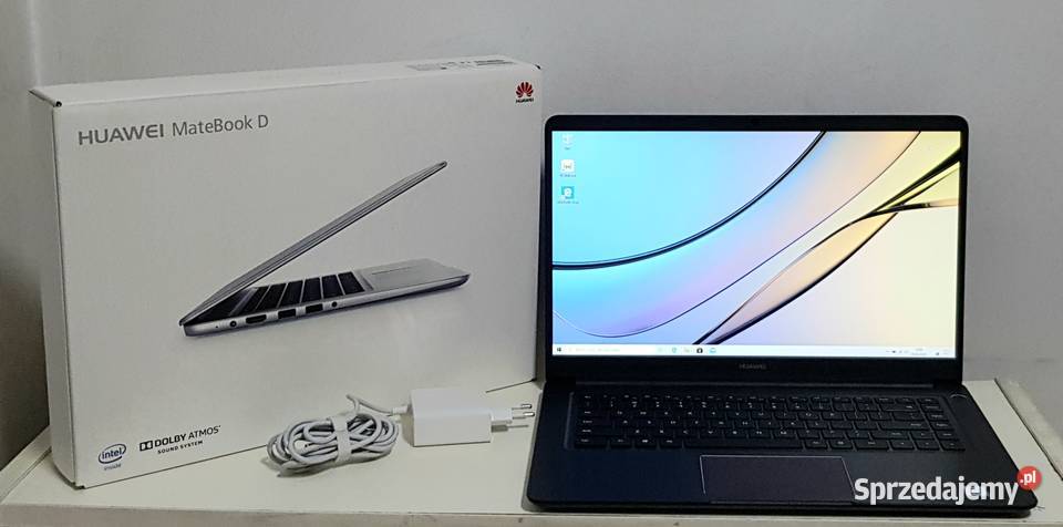 LAPTOP HUAWEI MATEBOOK D SSD256 RAM8GB WIN10 Pabianice sprzedam