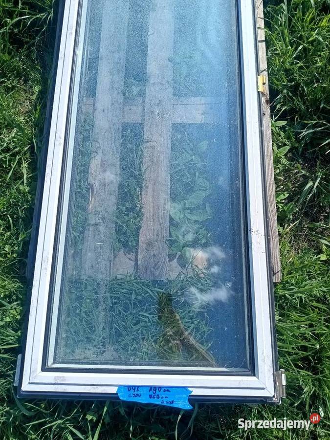 Okna pcv z ramą i bez ramy Szczyty