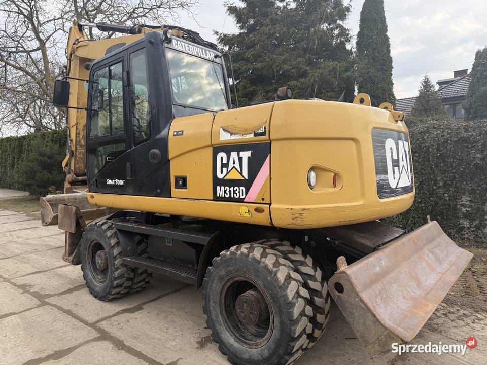 Sprzedam koparkę kołową Cat 313 D pomorskie Gdańsk