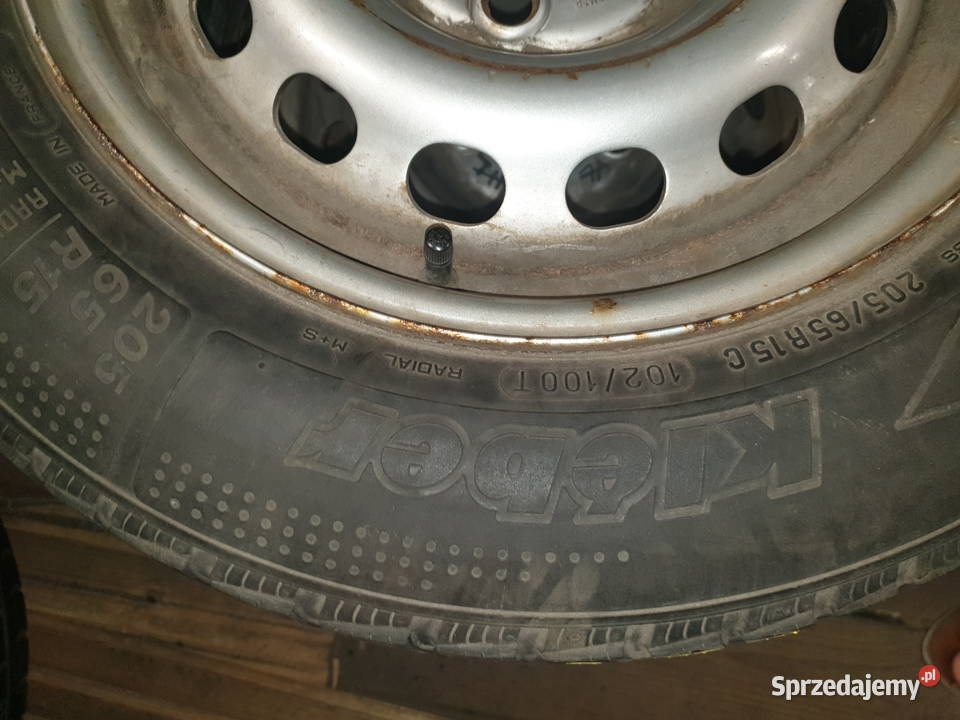 Felga VW Sharanopony Kleber Transalp 20565r15C Dobre Miasto sprzedam