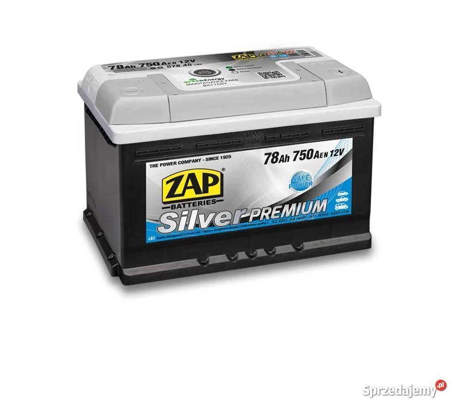 Akumulator Zap Silver Premium 78Ah 750A Białystok
