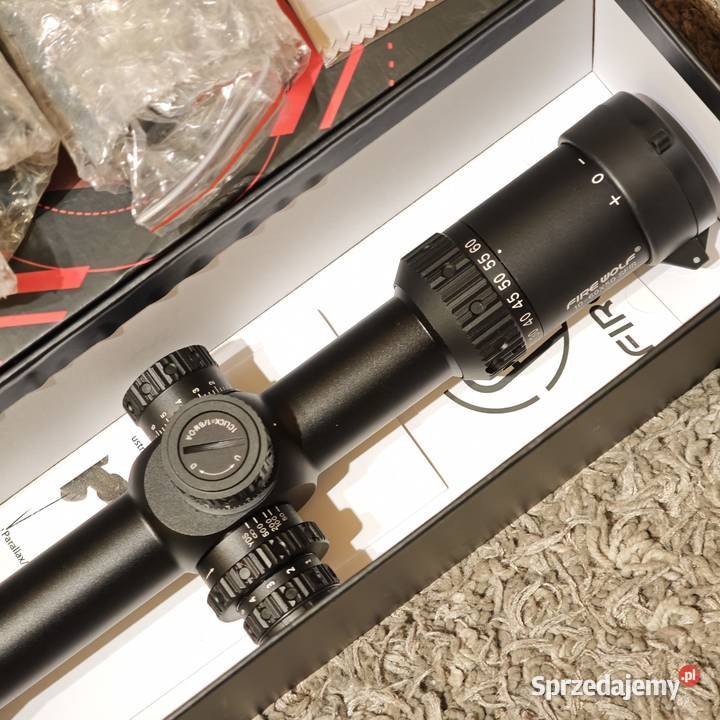 Luneta Fire Wolf1060x50 SFIR Sporty strzeleckie i myślistwo świętokrzyskie Busko-Zdrój sprzedam