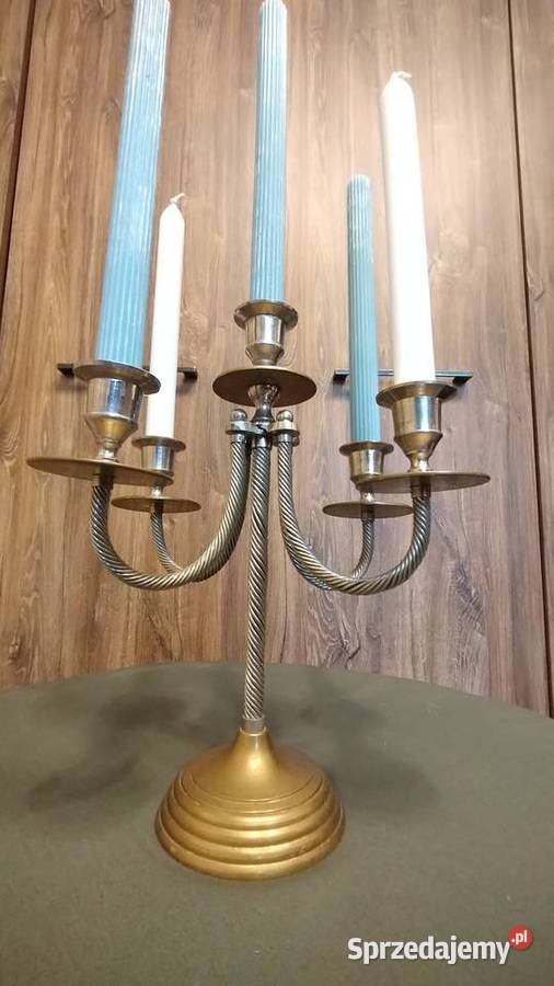 Świecznik art deco podkarpackie Stalowa Wola sprzedam