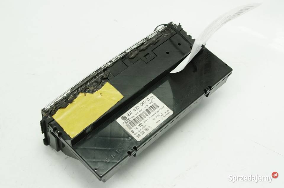 PANEL KLIMATYZACJI AUDI A8 D3 4E0820043D