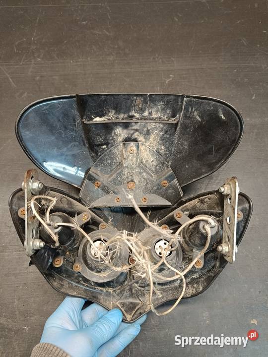Owiewka Czarna Lampa Przód 4 Halogeny DIABLO Gołaczewy