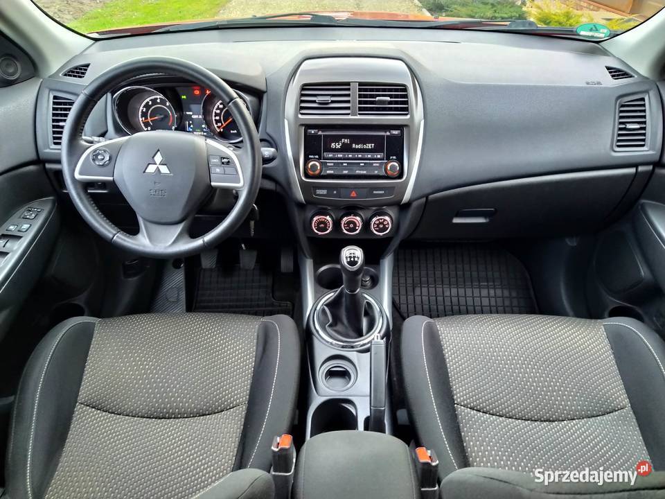 Mitsubishi ASX 2013r 16 Benzyna 117 Pełen Serwis elektryczne lusterka Krosno