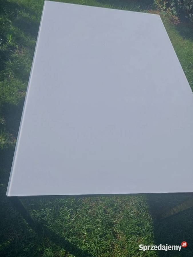 IKEA TORSBY stół chrom połysk biały 180x85 Blat Kraków
