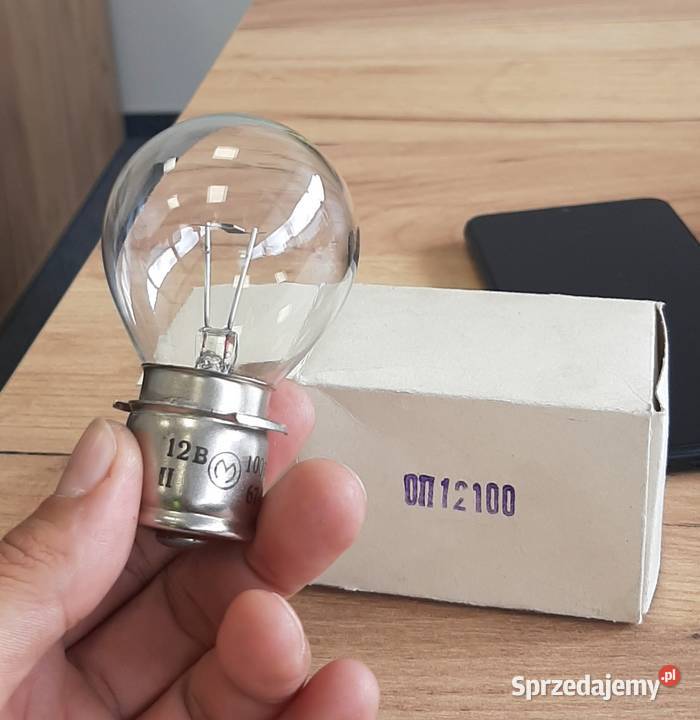 Optyczna żarówka lampa żarowa 12V 100W Podstawa
