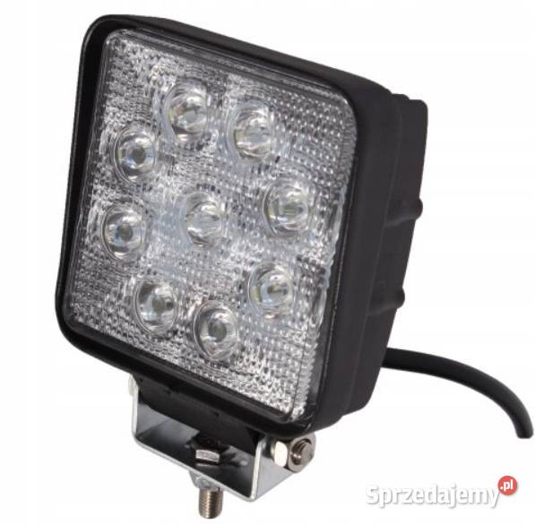 LAMPA ROBOCZA HALOGEN LED 27W 12V 24V 9LED łódzkie Godzianów