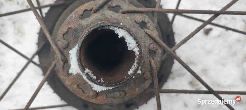 Sokół 125 SHL 04 05 dkw Koło tył Kuźnia Raciborska