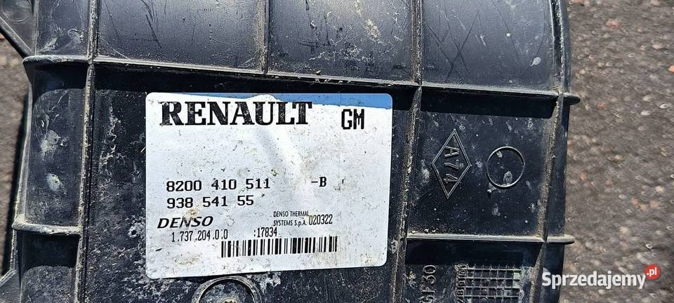 NAGRZEWNICA RENAULT TRAFIC III 8200410495C osobowe Pozostałe Lipno