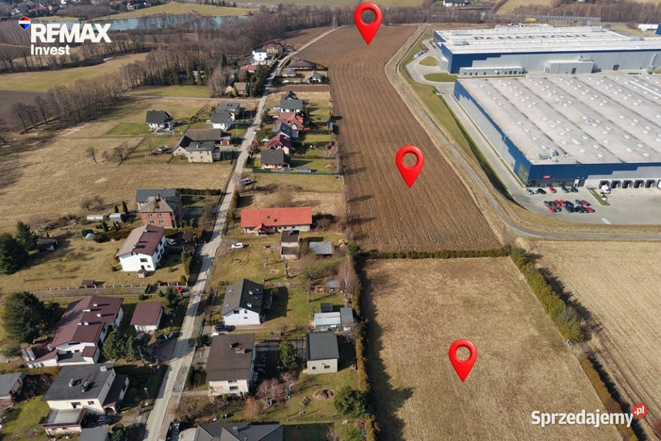 Działki usługowe 326 ha BielskoBiała obok S52 280zł/m2 Bielsko-Biała sprzedam