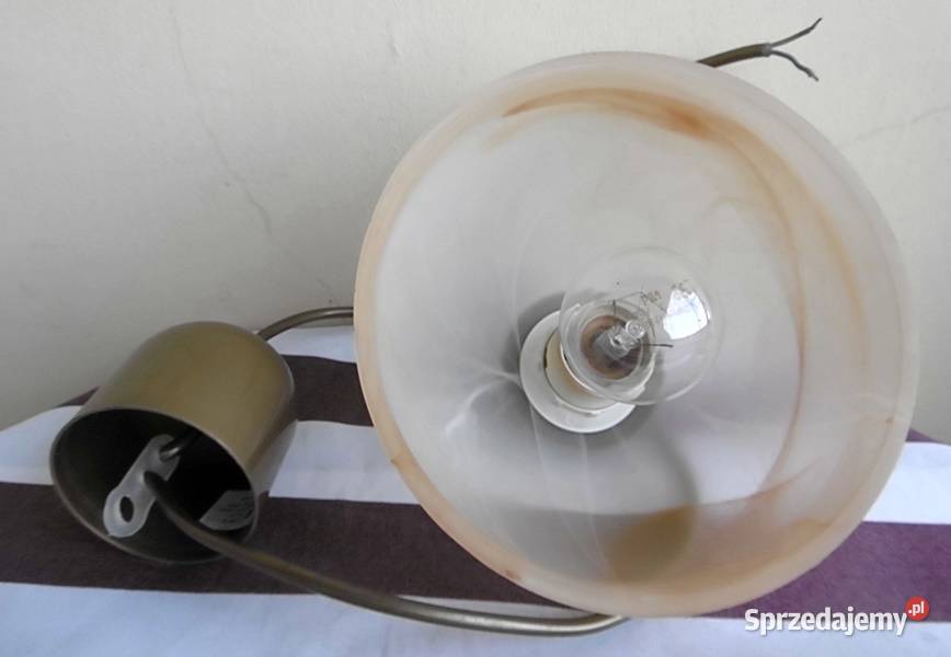 Lampa sufitowa z lat PRL produkcji Fobos Pozostałe wielkopolskie