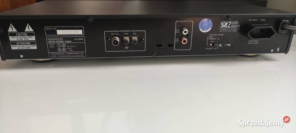 Tuner Timer Kenwood KT2010l