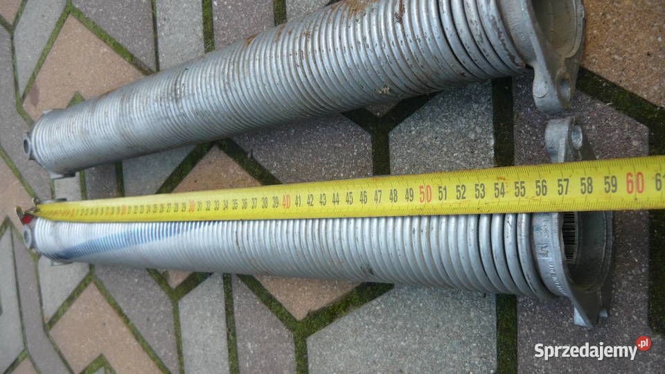 Sprężyny do bramy segmentowej garażowej zestaw Sokółka