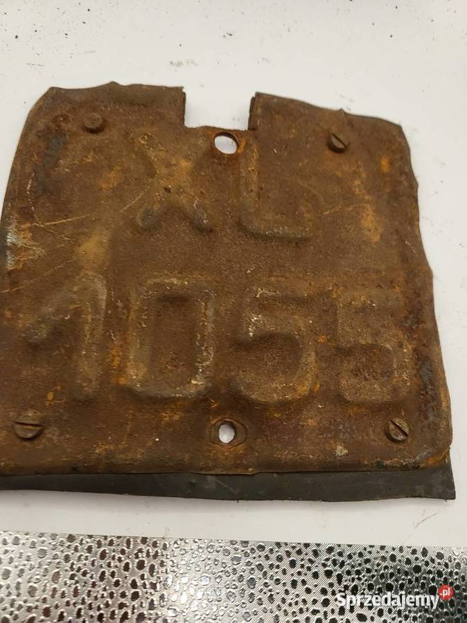 Stara TABKICA MOTOCYKLOWA SHL SOKÓŁ HARLEY DKW Rybnik