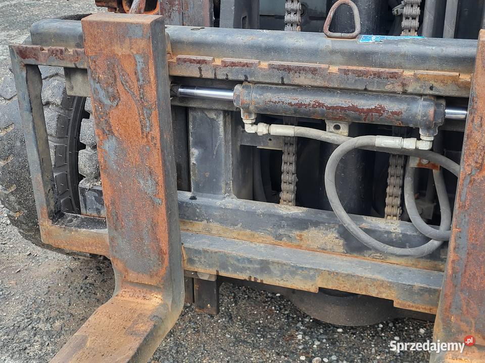 Wózek widłowy Toyota 5FG 25 udźwig 25t przesuw Osięciny