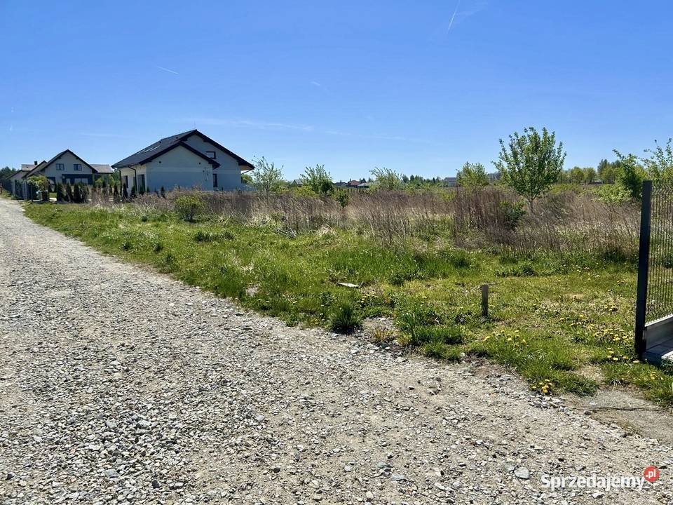 Działka 920m2 Pełne Media Kanalizacja Malinowa Jordanów Śląski