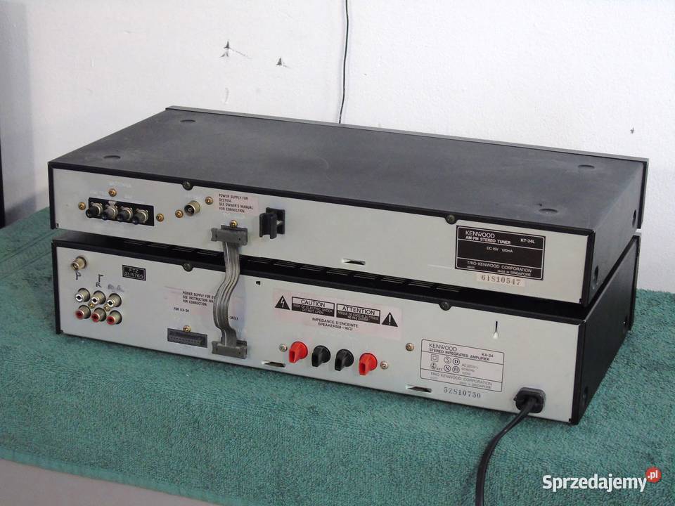 Wzmacniacz i Tuner Kenwood KA34 i KT34 Vintage podkarpackie sprzedam