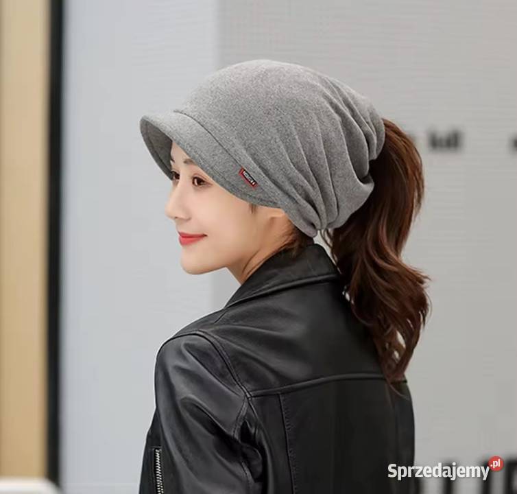 Czapka z daszkiem wielofunkcyjna nowa Dla kobiet