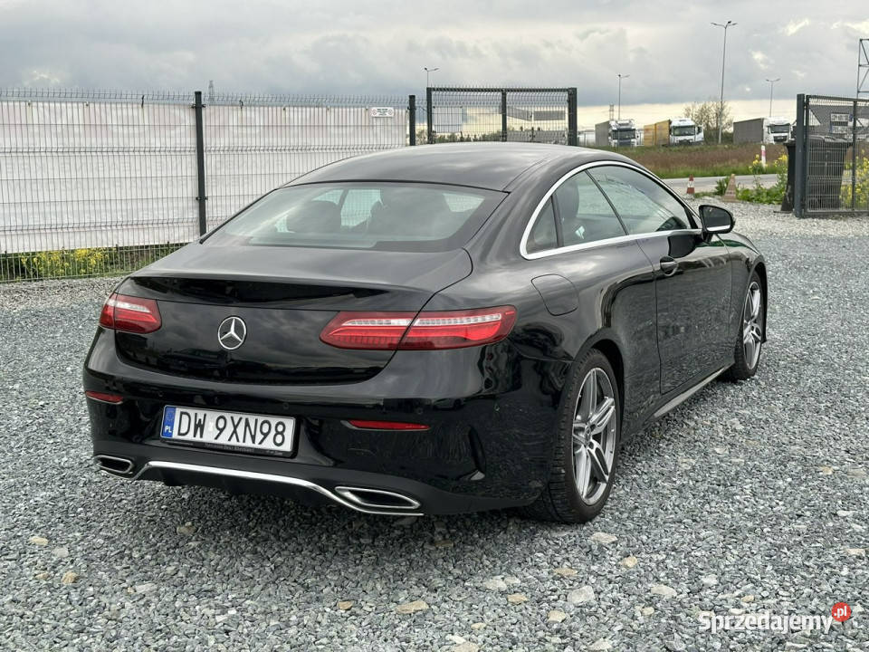 Mercedes E 220 Mercedes E220d Coupe 2017r 194 kurtyny powietrzne
