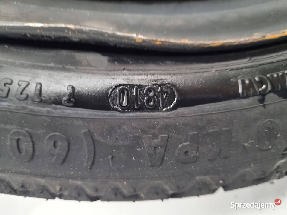 KOŁO DOJAZDOWE ZAPASOWE Audi Seat Vw Golf V Chełm sprzedam