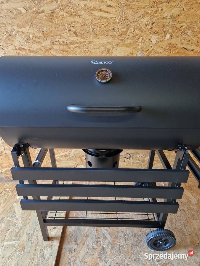 Grill węglowy beczka z pokrywą ruszt 71x45 wielkopolskie Głogowa