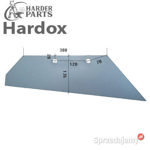Lemiesz 300ha HARDOX 1903686P części do pługa