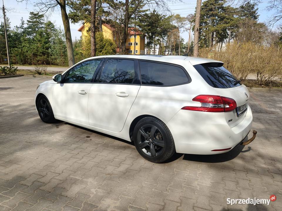 Peugeot 308 HDI 2015 Skóry Hak Panorama 1599cm3 mazowieckie Milanówek
