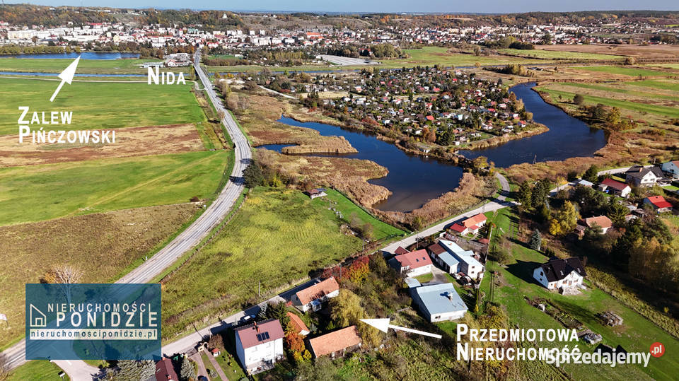 Dom 80 m2 na działce 2677 m2 SkrzypiówPińczów Sprzedaż świętokrzyskie Mozgawa